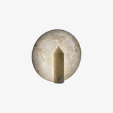 Geometric Alabaster Table Lamp