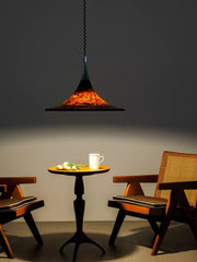 Vintage painted adjustable Pendant Light