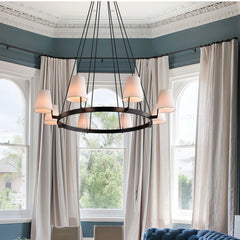 3D Corniche Circular Chandelier