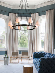 3D Corniche Circular Chandelier