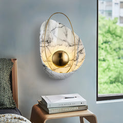 Artisan Shell Marble Wall Sconce