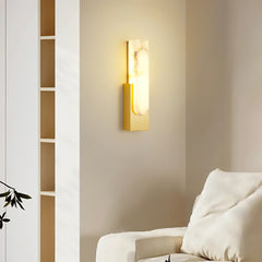 Contemporary Marble LED Wall Sconce