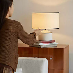 Cyls Minimalist Drum Shade Table Lamp
