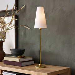 Palmer Slim Brass Accent Table Lamp