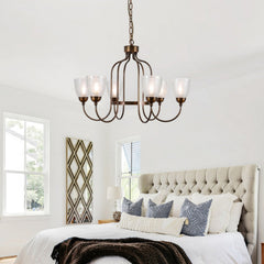 Meruna 6-light chandelier
