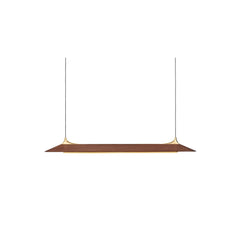 Mernoe walnut pendant lamp