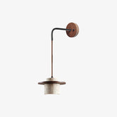 Rustic Textured Cata Stone Wall Lamp