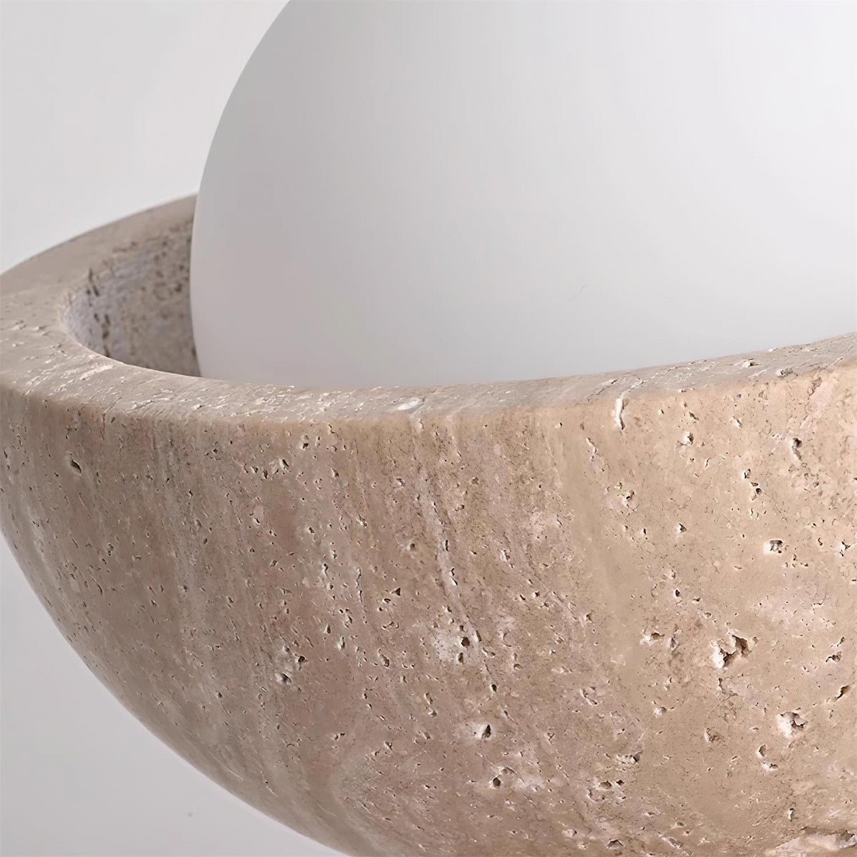Piedra wood ceiling lamp - view 11 | Liootrlamp