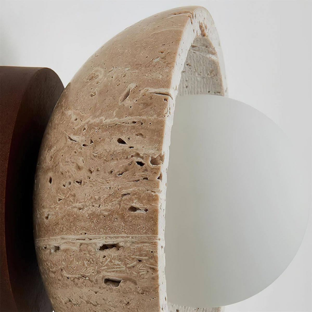 Piedra wood ceiling lamp - view 12 | Liootrlamp