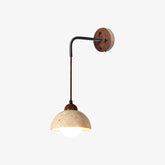 Wabi-sabi texture stone wall lamp