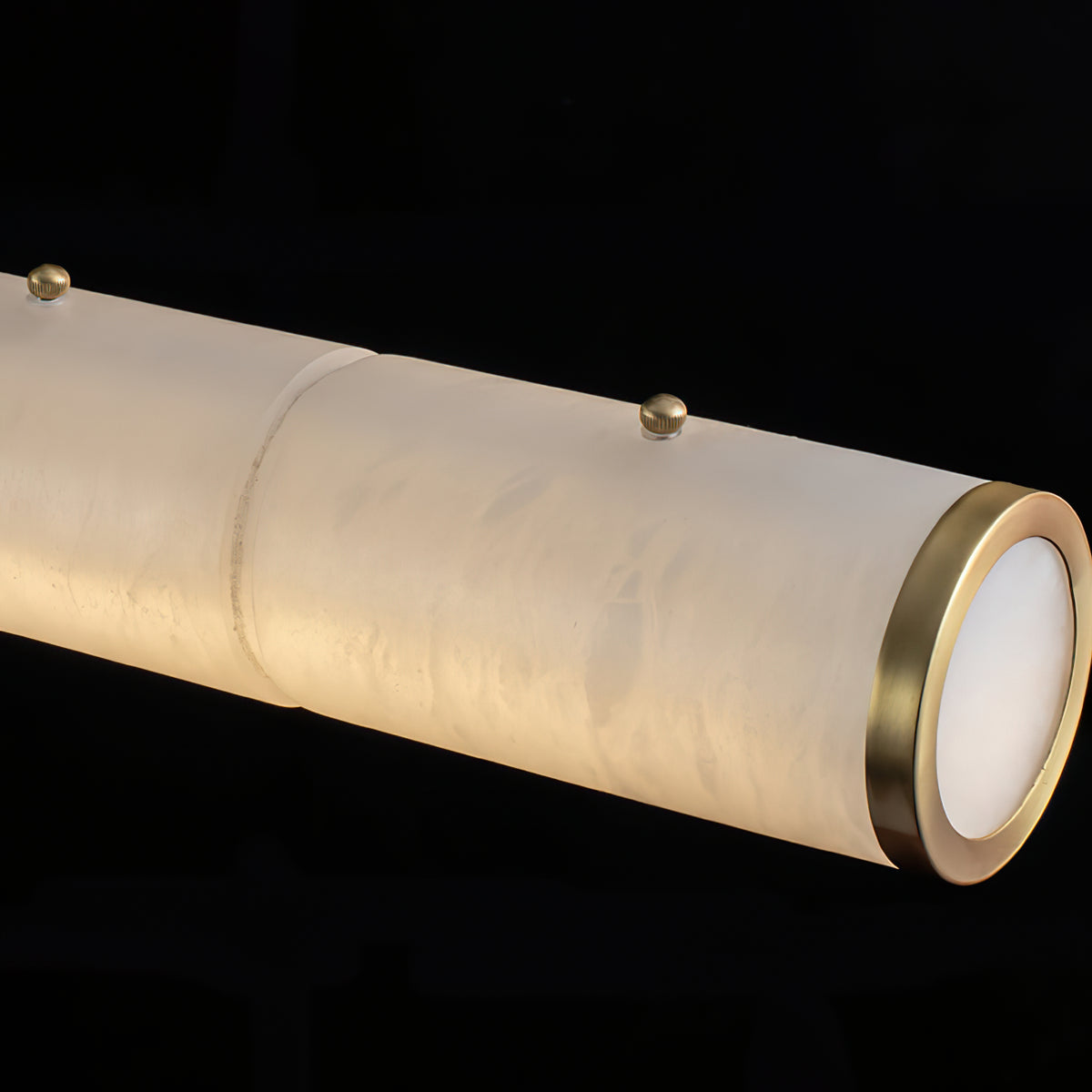 Alabaster Column Linear Chandelier - view 16 | Liootrlamp