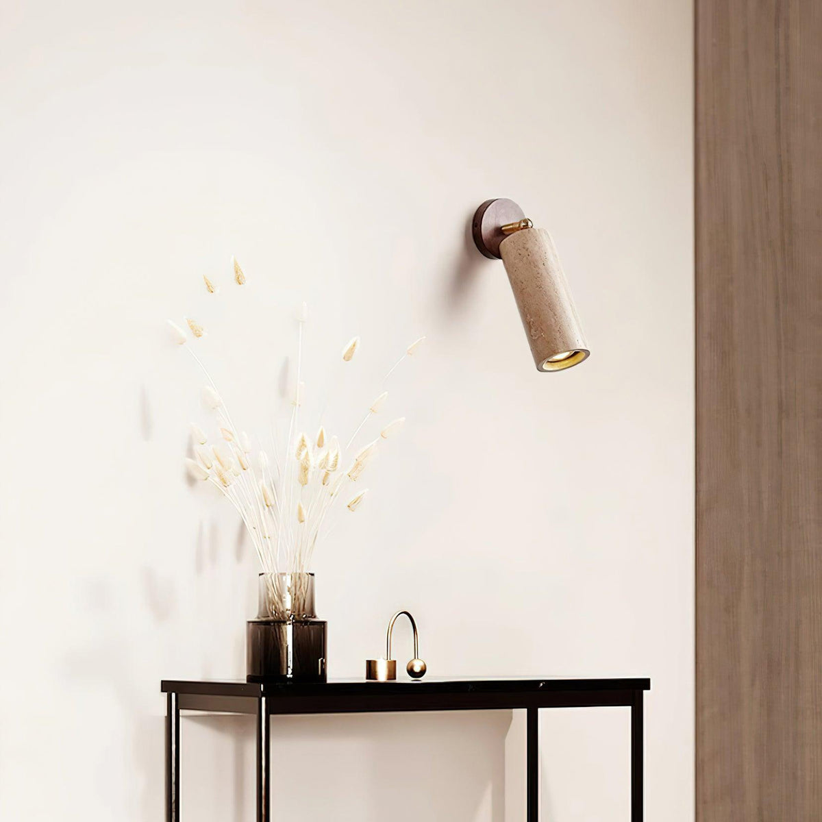 Mireille Modern Rustic Pivot Wall Lamp - view 7 | Liootrlamp