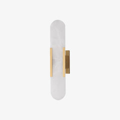 Modern Vertical Alabaster Wall Sconce