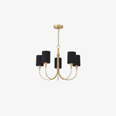 Quincy Black Chandelier