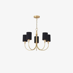 Quincy Black Chandelier