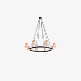 3D Corniche Circular Chandelier