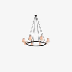 3D Corniche Circular Chandelier