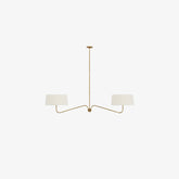 Grande Two-Arm Chandelier