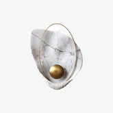 Artisan Shell Marble Wall Sconce