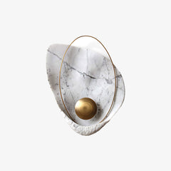 Artisan Shell Marble Wall Sconce