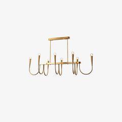 Symphony rectangular chandelier