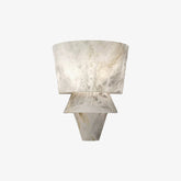 Geometric Alabaster Wall Lamp