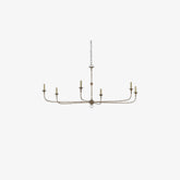 Elongated Antique Chandelier