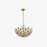 Crystal Flower Basket Chandelier