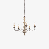 Rustic 5-Light Farmhouse Chandelier