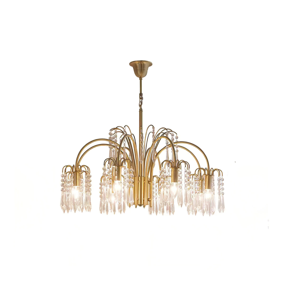 Waterfall Multi-Light Chandelier - view 16 | Liootrlamp