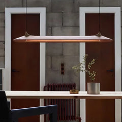 Mernoe walnut pendant lamp