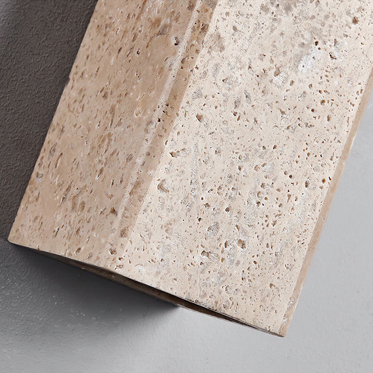 Rectangular Stone LED Wall Lamp - view 10 | Liootrlamp