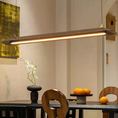 Mernoe walnut pendant lamp