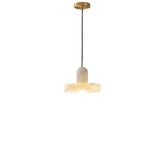 Modern White Marble Pendant Light