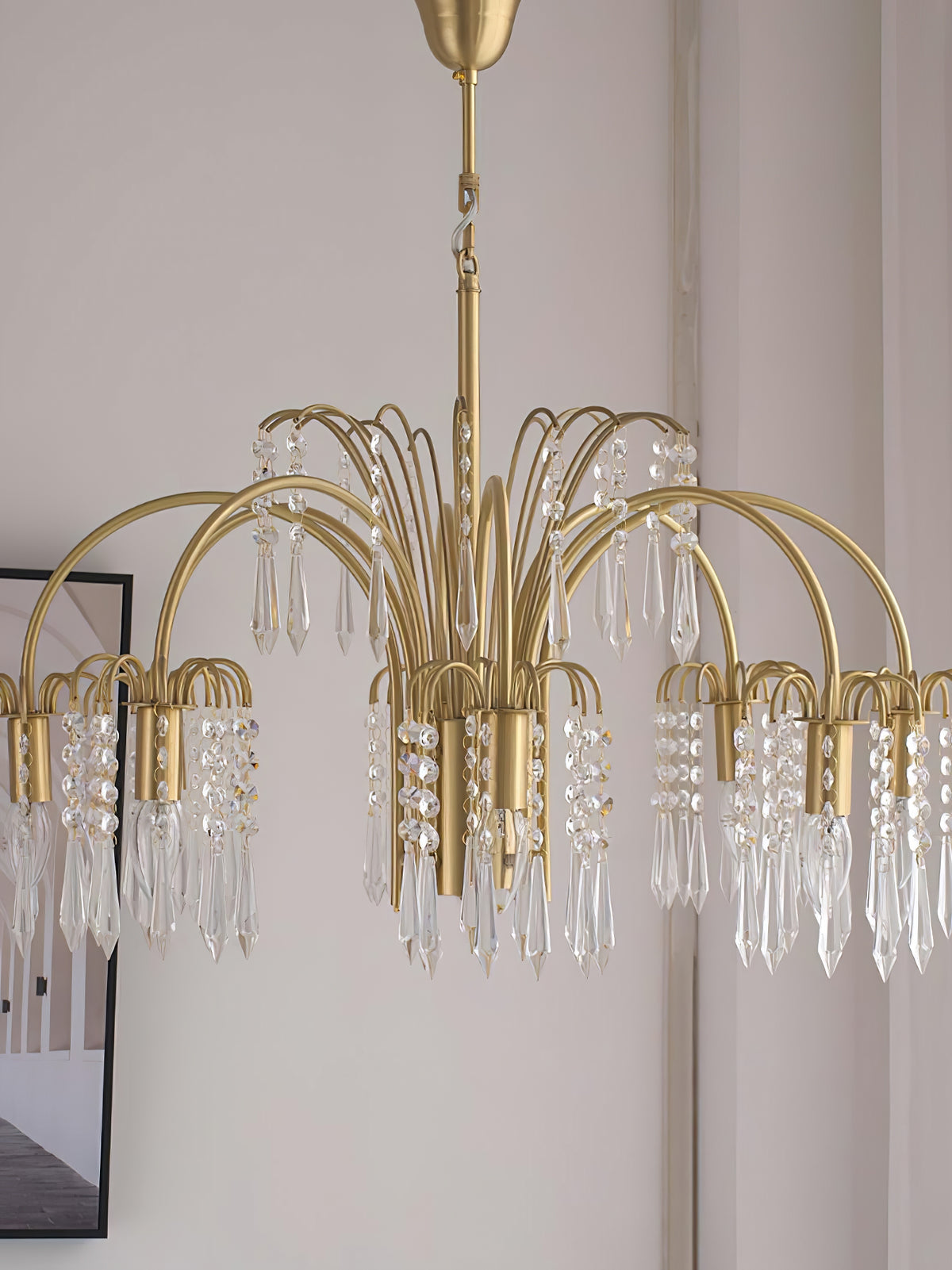 Waterfall Multi-Light Chandelier - view 8 | Liootrlamp