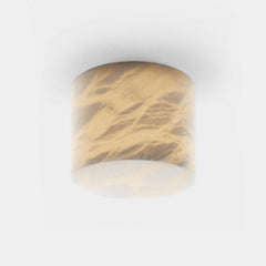 Small Alabaster Ceiling Light
