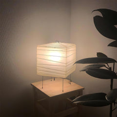 Cuboid 3X Paper Table Lamp