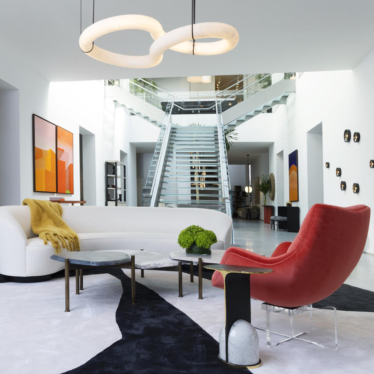 مصباح معلق مرمر Helix
