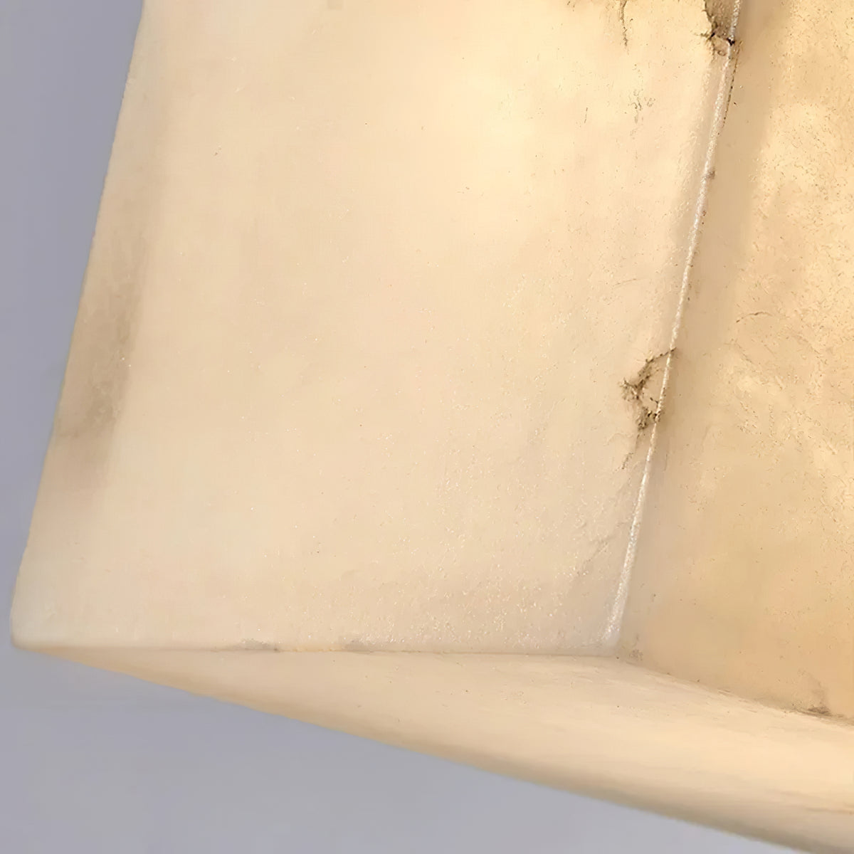 Alabaster Cube Wall Light - view 8 | Liootrlamp