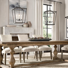 Gold Lantern Pendant Chandelier