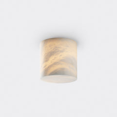 Small Alabaster Ceiling Light