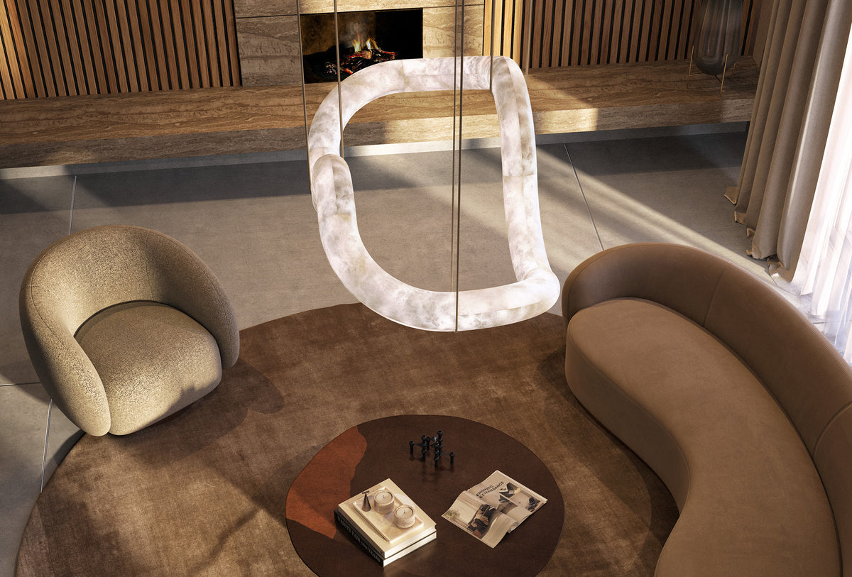 مصباح معلق مرمر Helix