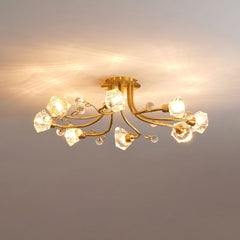 8-head flower ceiling lamp