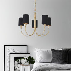 Quincy Black Chandelier