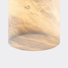 Small Alabaster Ceiling Light
