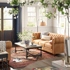 Adesso 3349-26 Rodeo Linen Floor Lamp