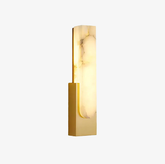 Rectangular Agatha Alabaster Wall Lamp
