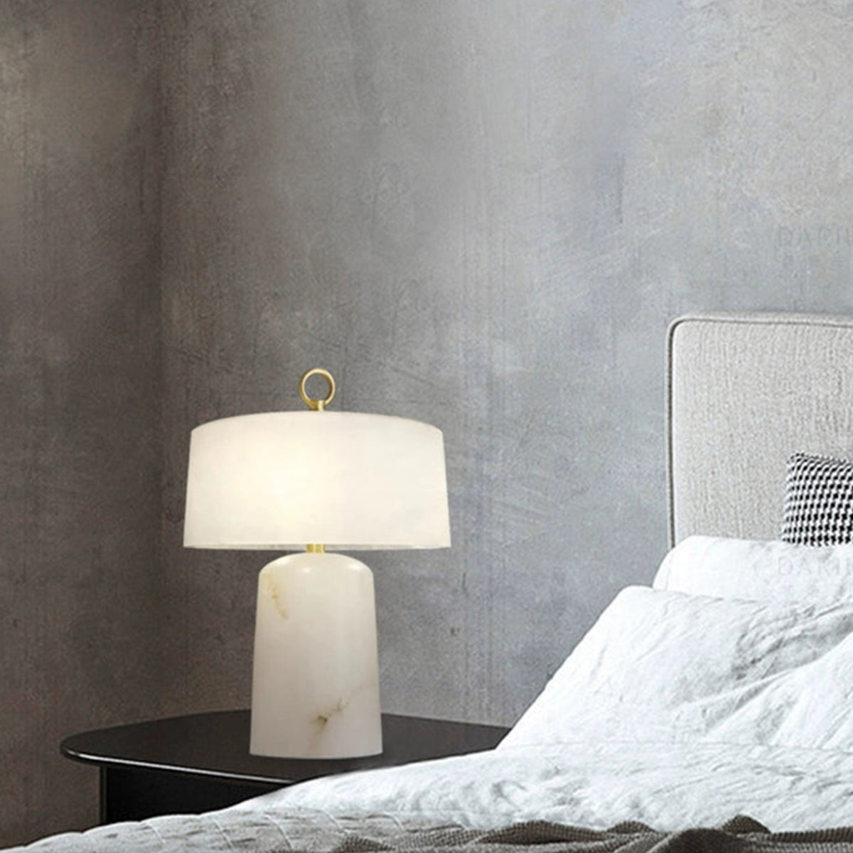 Alabaster Aogashima Table Lamp - view 13 | Liootrlamp