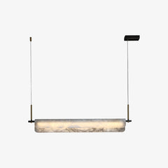 Alabaster Art Linear Chandelier