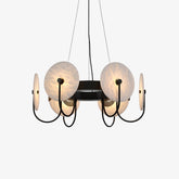 Alabaster CH Ring Chandelier